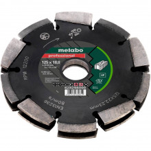 Metabo Disque de fraisage diamant 2 rangées 125x18x22,23 mm professionnel UP 628298000